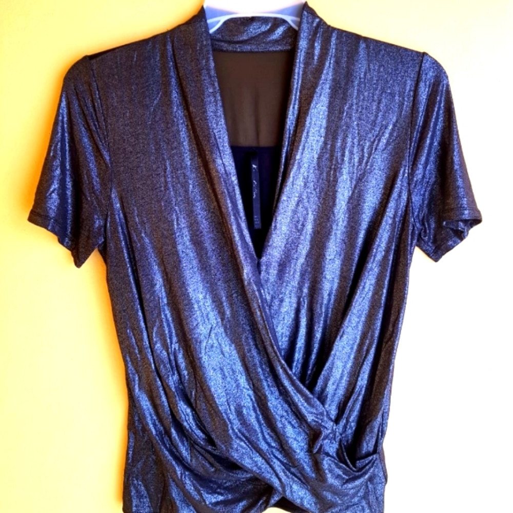 Black/gray  top by Karen Millen